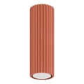 Oświetlenie punktowe KARBON 1xGU10/10W/230V 20 cm czerwony