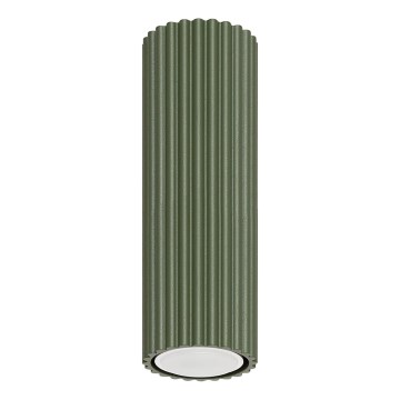 Oświetlenie punktowe KARBON 1xGU10/10W/230V 20 cm zielony