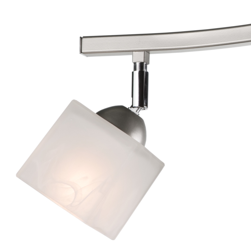 Oświetlenie punktowe KLARA 2xE14/40W/230V matowy chrom
