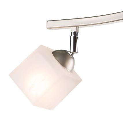 Oświetlenie punktowe KLARA 3xE14/40W/230V matowy chrom