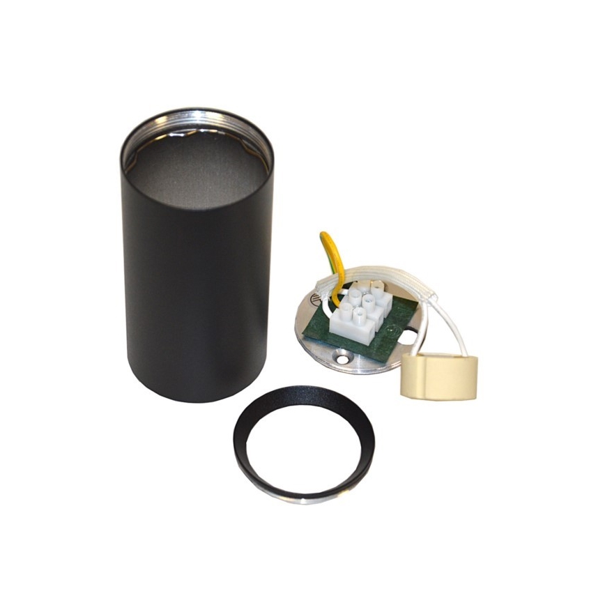 Oświetlenie punktowe KROSO 1xGU10/30W/230V czarny