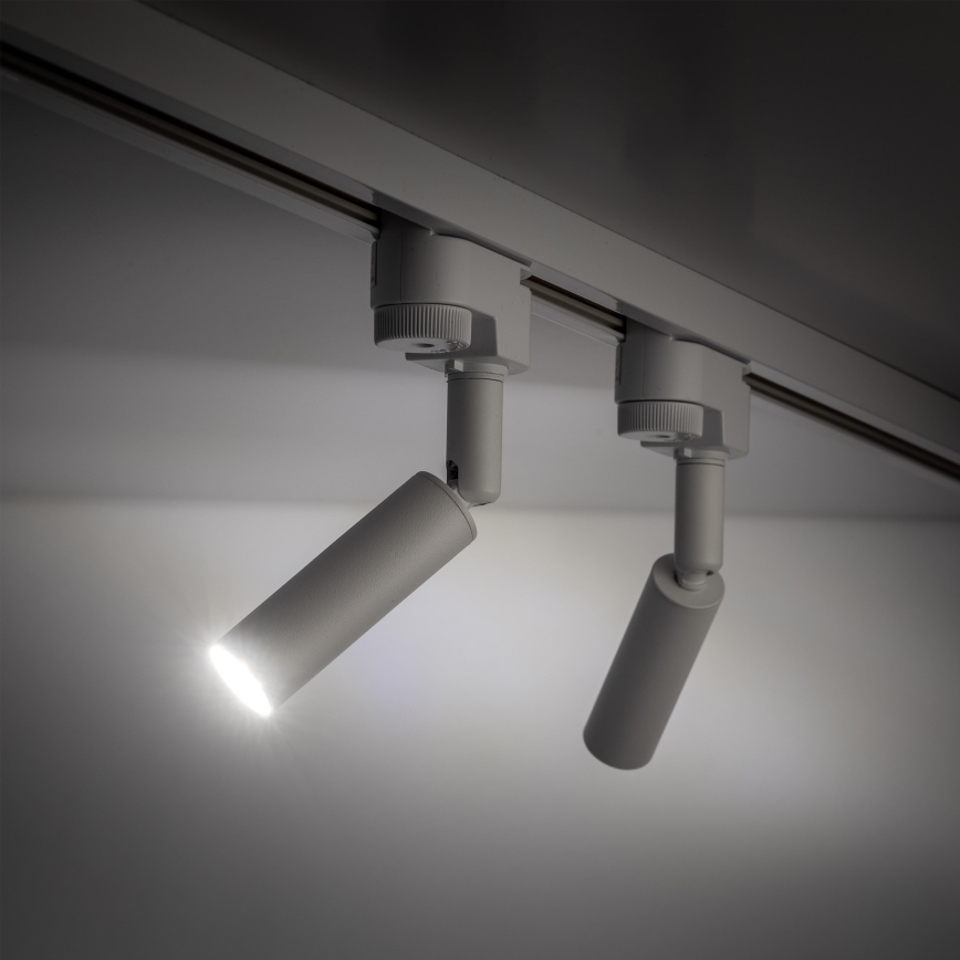 LED Oświetlenie punktowe do 1-fazowego systemu szynowego LAGOS 1xG9/3W/230V biały
