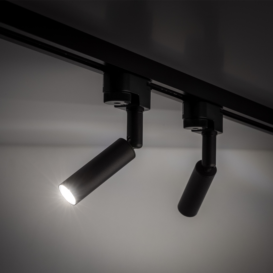 LED Oświetlenie punktowe do 1-fazowego systemu szynowego LAGOS 1xG9/3W/230V czarne