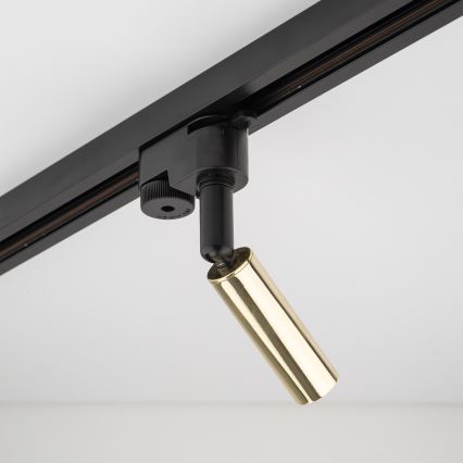 LED Oświetlenie punktowe do 1-fazowego systemu szynowego LAGOS 1xG9/3W/230V złoty/czarny