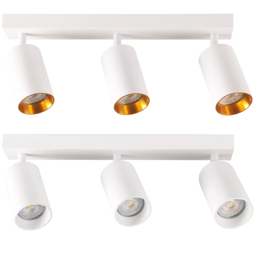 Oświetlenie punktowe MARIBEL 3xGU10/10W/230V białe