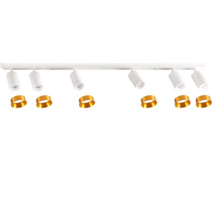 Oświetlenie punktowe MARIBEL 6xGU10/10W/230V białe