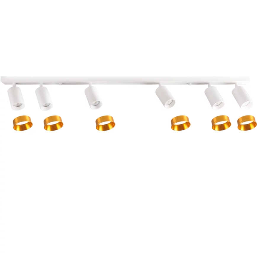 Oświetlenie punktowe MARIBEL 6xGU10/10W/230V białe