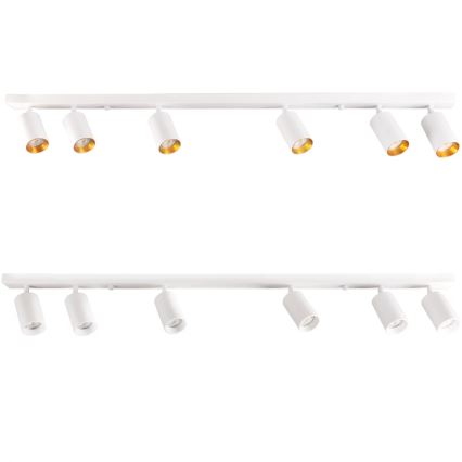 Oświetlenie punktowe MARIBEL 6xGU10/10W/230V białe