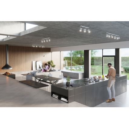 Sollux SL.0097 - Plafon MERIDA 3 3xGU10/40W/230V biały