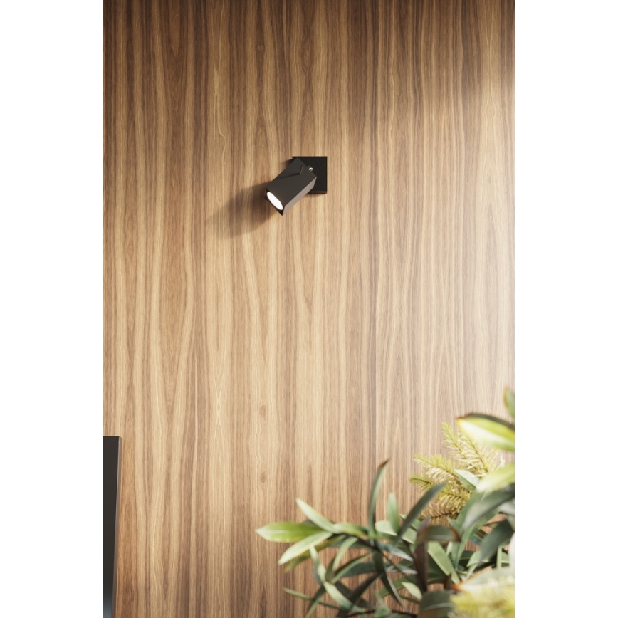 Sollux SL.0101 - Plafon MERIDA 3 3xGU10/40W/230V czarny