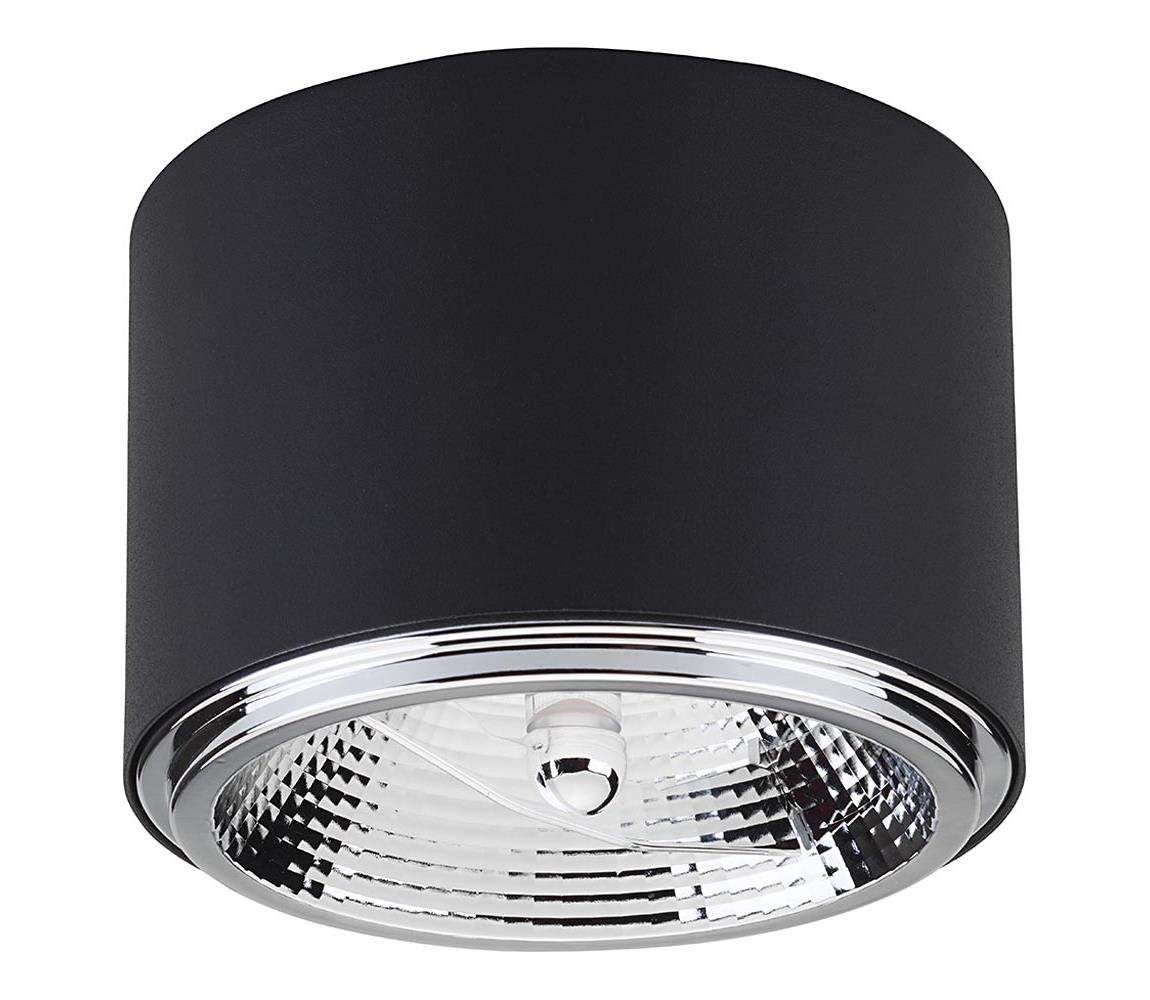 Oświetlenie punktowe MORIS 1xAR111 GU10/50W/230V czarne