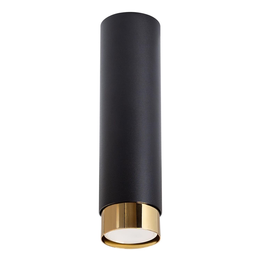 Oświetlenie punktowe NERO 1xGU10/10W/230V 22,5 cm czarny/złoty