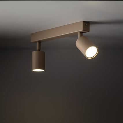 Oświetlenie punktowe NEX 2xGU10/10W/230V beżowy