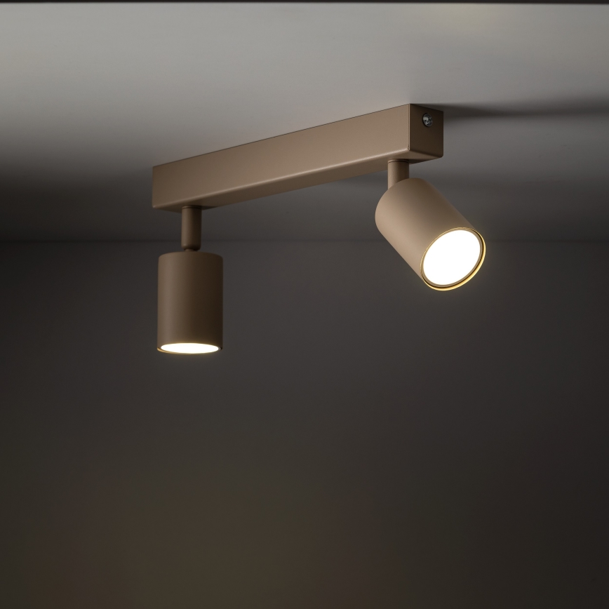 Oświetlenie punktowe NEX 2xGU10/10W/230V beżowy