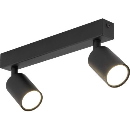 Oświetlenie punktowe NEX 2xGU10/10W/230V czarny