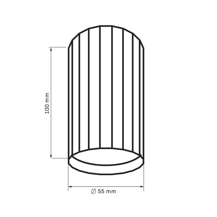 Oświetlenie punktowe NICEA 1xGU10/10W/230V białe