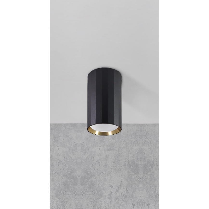 Oświetlenie punktowe NICEA 1xGU10/10W/230V czarne