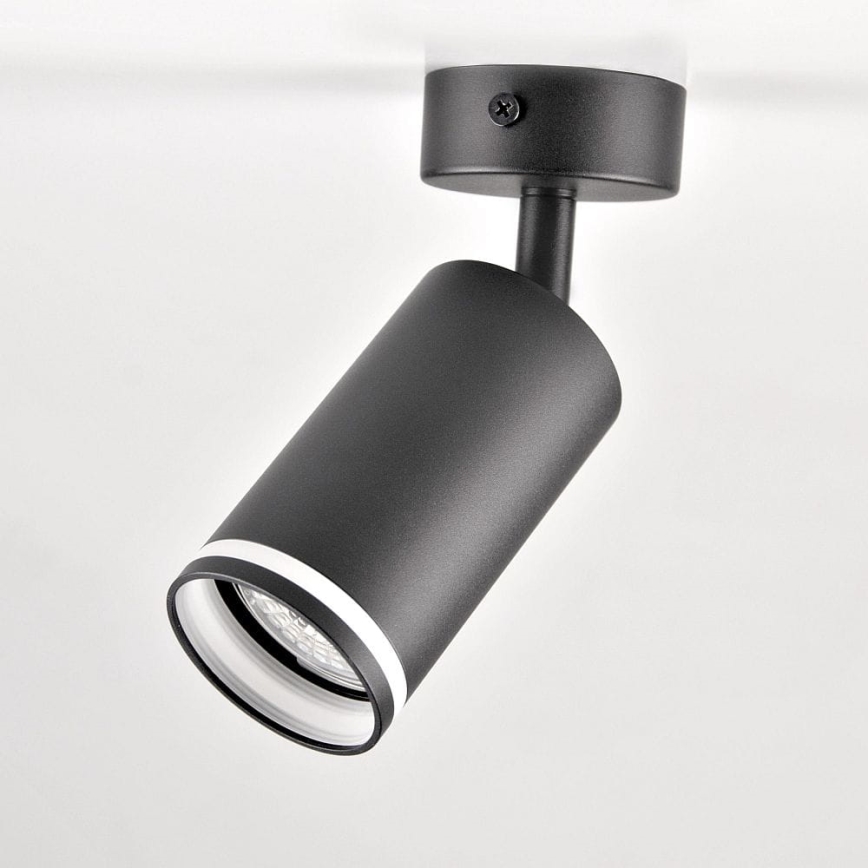 Oświetlenie punktowe PARIS 1xGU10/10W/230V czarne