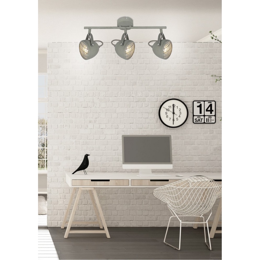 Oświetlenie punktowe PENT 3xGU10/50W/230V