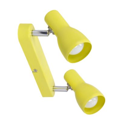 Oświetlenie punktowe PICARDO 2xE14/40W/230V żółty