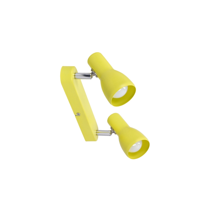 Oświetlenie punktowe PICARDO 2xE14/40W/230V żółty