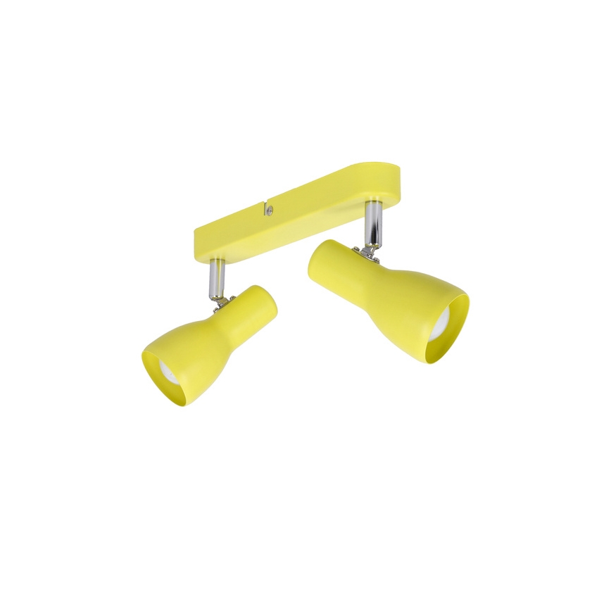 Oświetlenie punktowe PICARDO 2xE14/40W/230V żółty