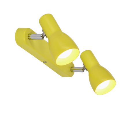 Oświetlenie punktowe PICARDO 2xE14/40W/230V żółty