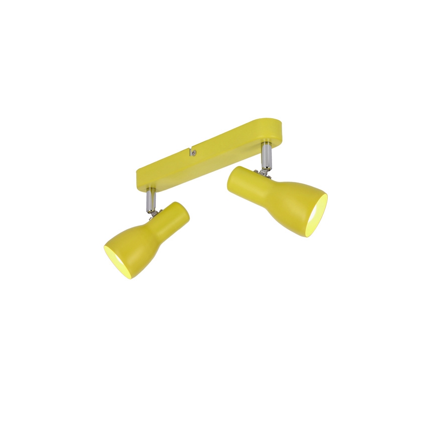 Oświetlenie punktowe PICARDO 2xE14/40W/230V żółty
