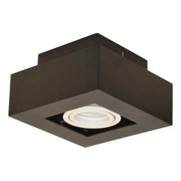 Oświetlenie punktowe PITA 1xGU10/30W/230V czarny