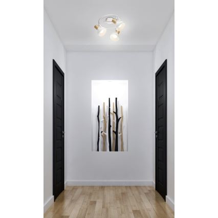 Oświetlenie punktowe PUERTO 3xE14/40W/230V