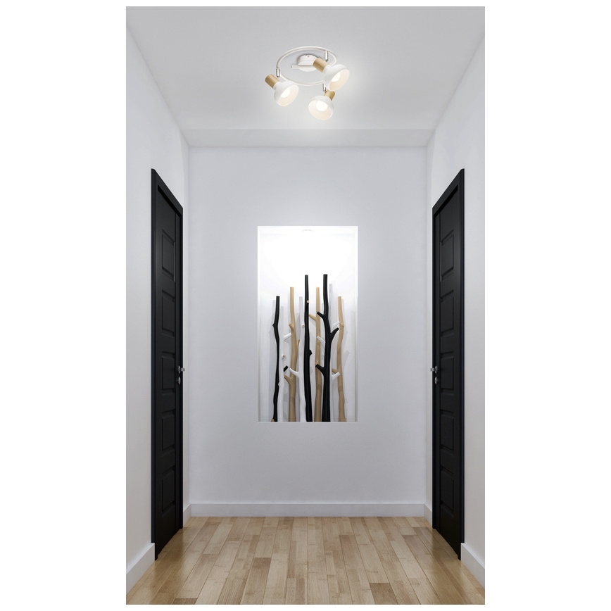 Oświetlenie punktowe PUERTO 3xE14/40W/230V