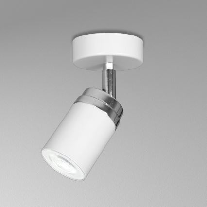 Oświetlenie punktowe RENO 1xGU10/8W/230V biały/chrom błyszczący