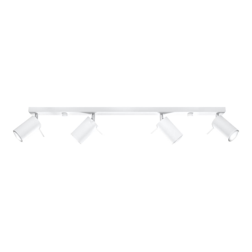 Oświetlenie punktowe RING 4L 4xGU10/10W/230V biały