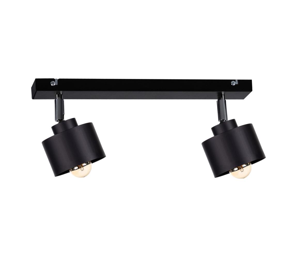 Oświetlenie punktowe SIMPLY BLACK 2xE27/60W/230V