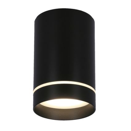 Oświetlenie punktowe TUBA 1xGU10/15W/230V czarny