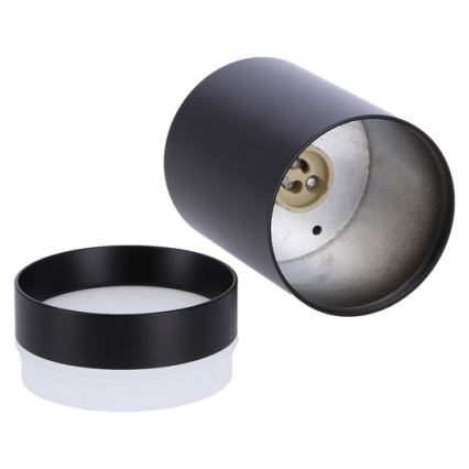 Oświetlenie punktowe TUBA 1xGU10/15W/230V czarny