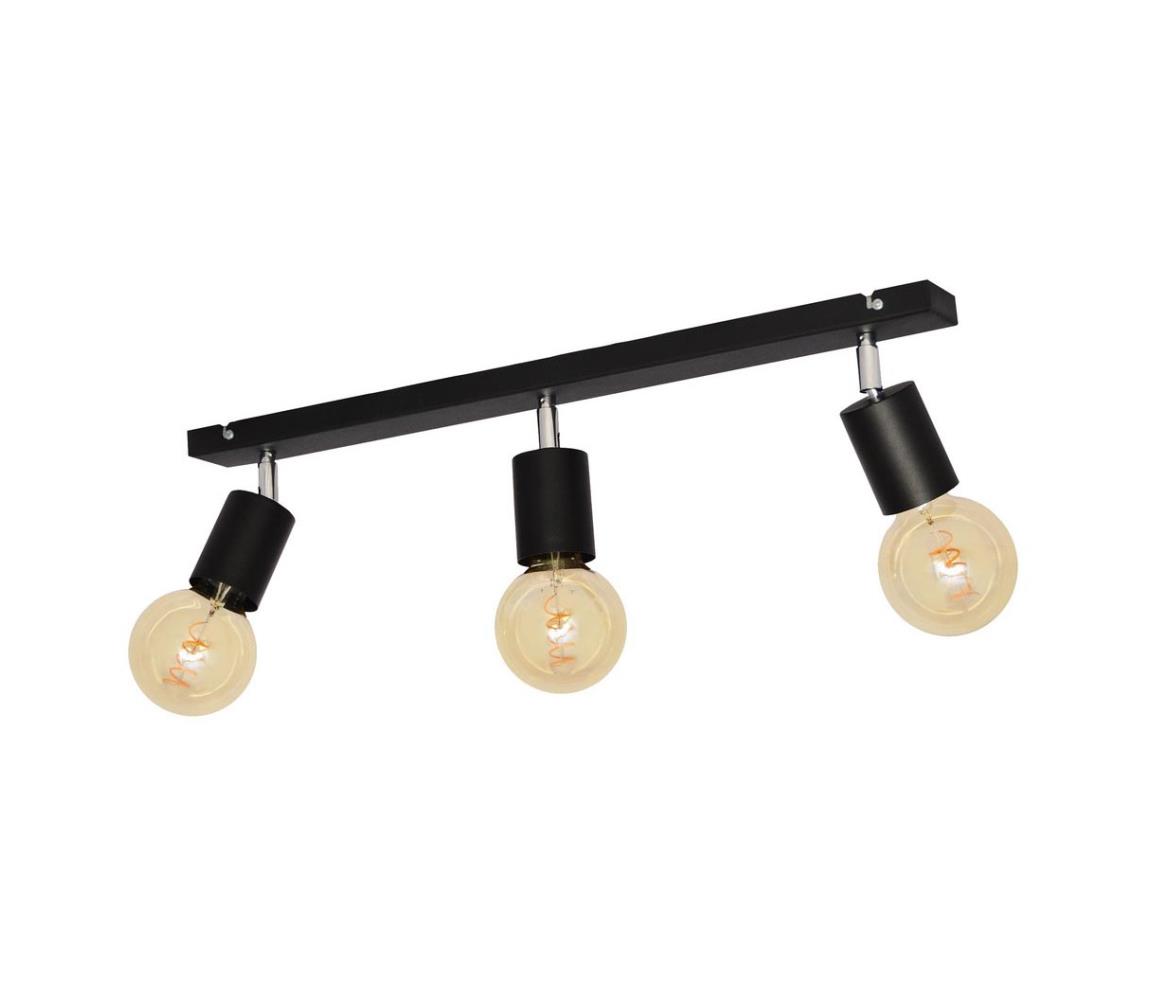 Oświetlenie punktowe TUNE 3xE27/20W/230V czarny
