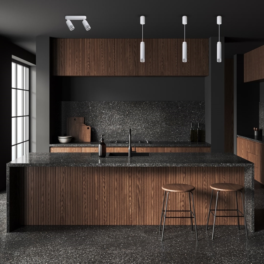 Oświetlenie punktowe VERTICAL 2xGU10/8W/230V białe