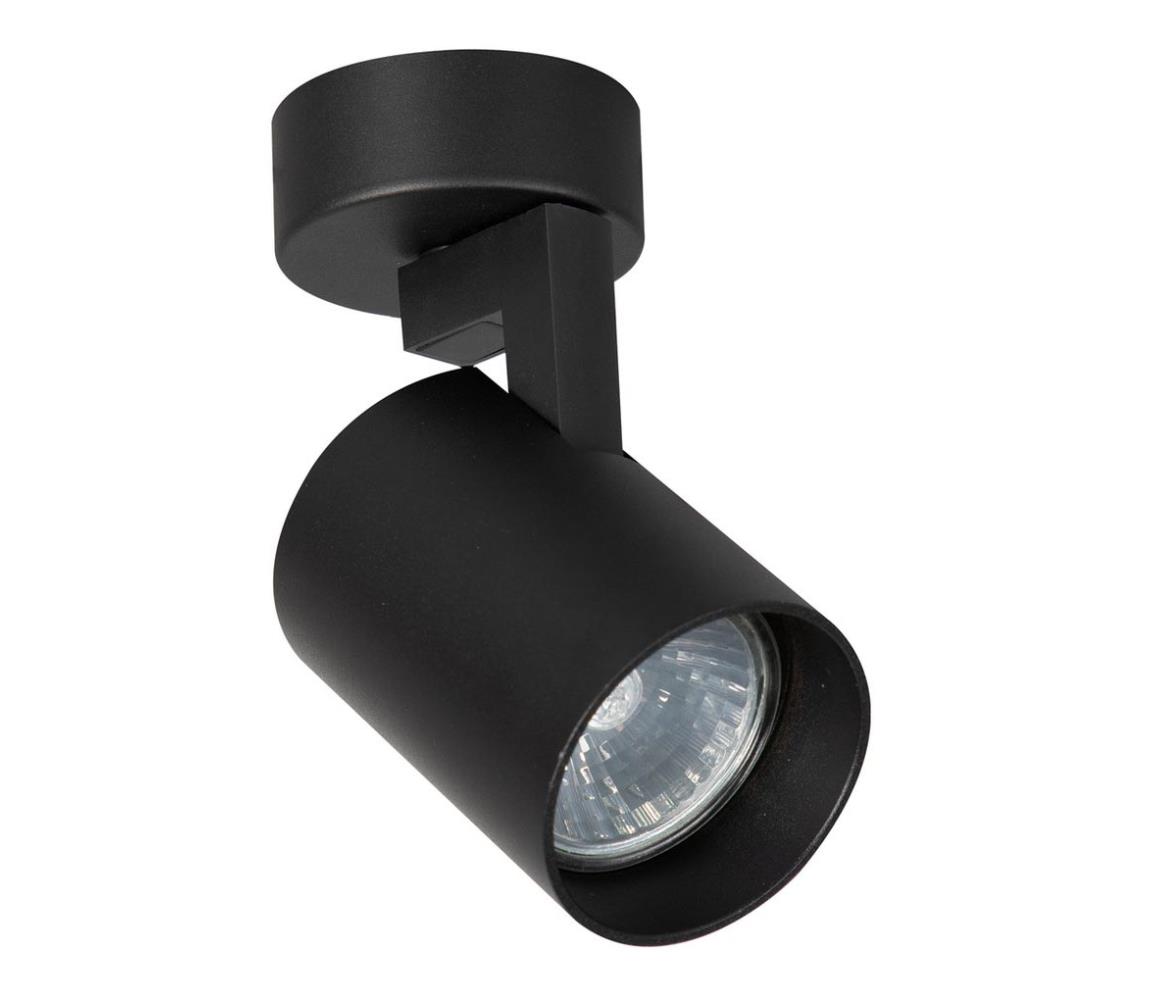 Oświetlenie punktowe VOLF 1xGU10/10W/230V czarny