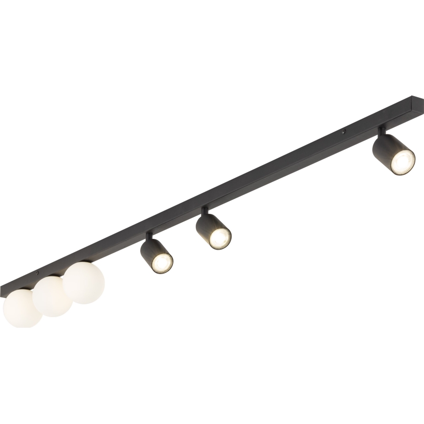 Oświetlenie punktowe VOX 3xG9/8W/230V + 3xGU10/10W czarne