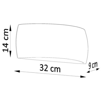 Oświetlenie ścienne PONTIUS 1xG9/60W/230V czarne