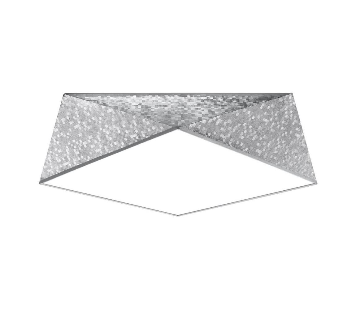 Oświetlenie sufitowe HEXA 3xE27/60W/230V srebrne