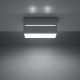Oświetlenie sufitowe LOBO 2xGU10/40W/230V grey