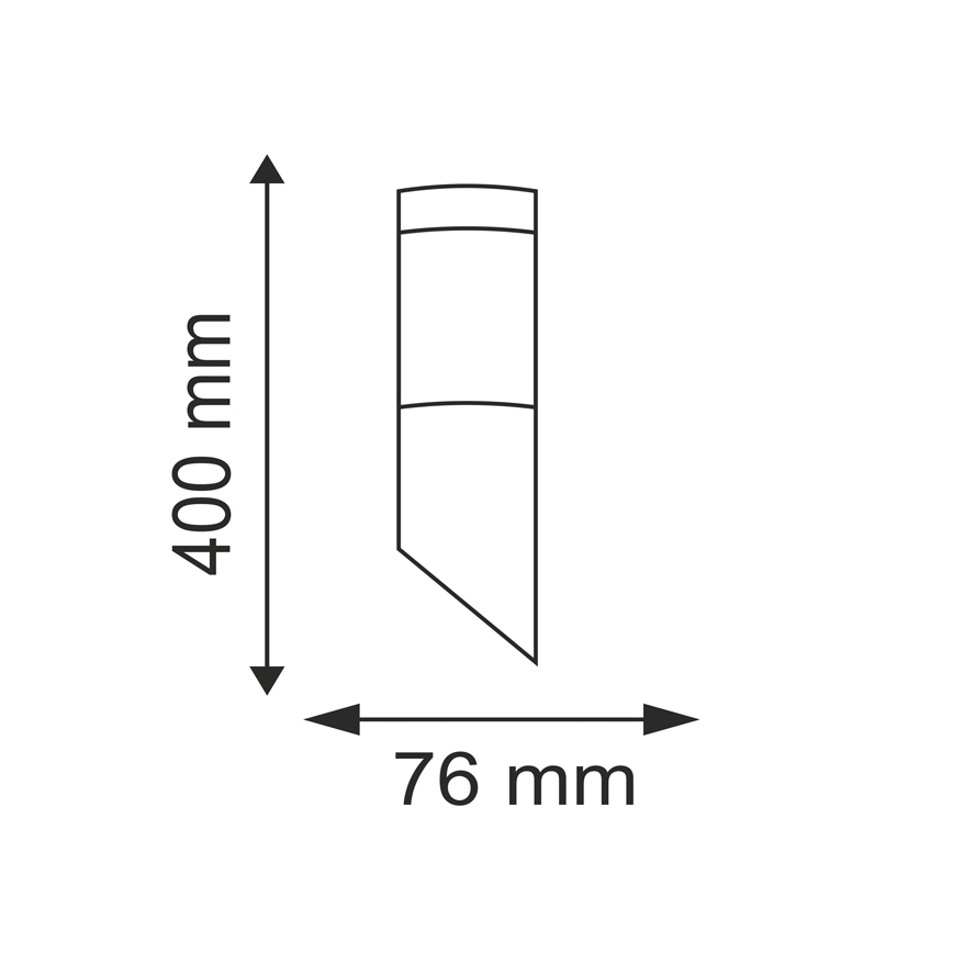 Oświetlenie zewnętrzne LIVIA 1xE27/10W/230V IP44