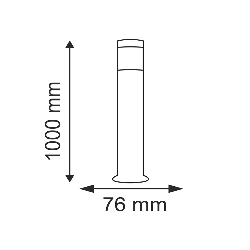 Oświetlenie zewnętrzne LIVIA 1xE27/40W/230V IP44