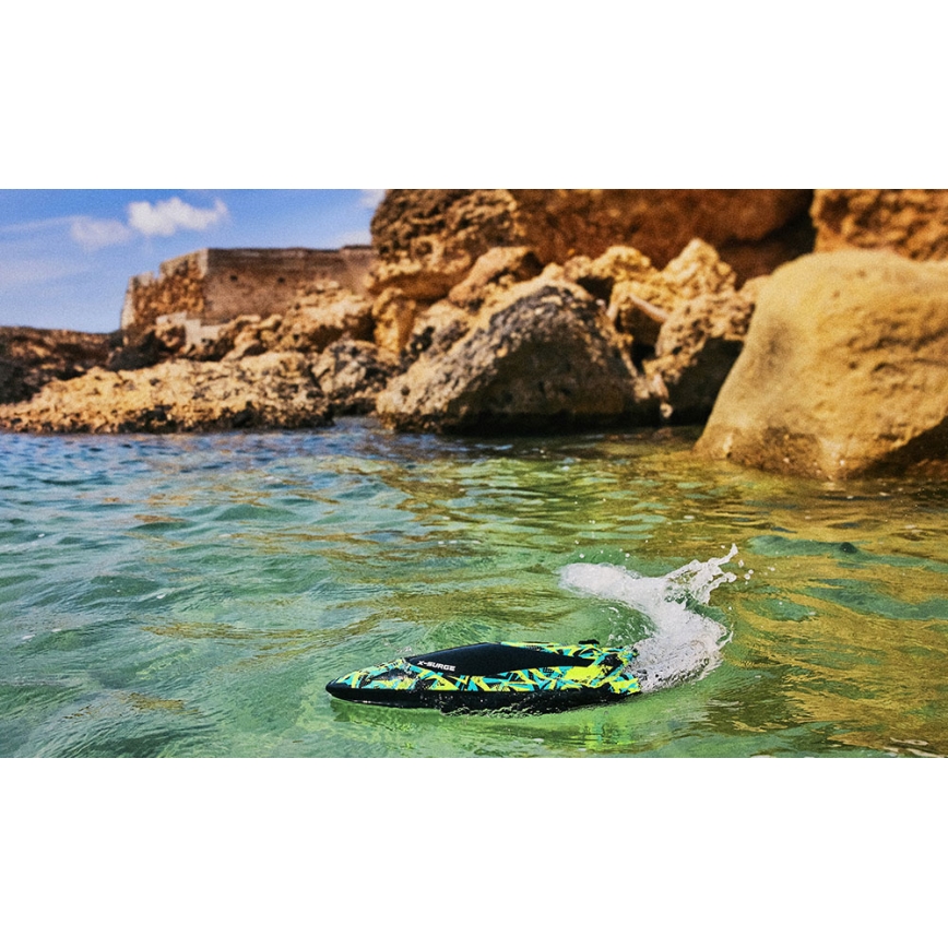 Overmax - łódź RC zdalnie sterowana X-SURGE 4000 mAh czarna/zielona