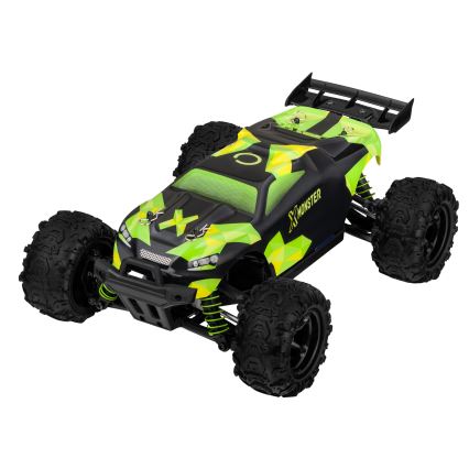 Overmax - Samochód zdalnie sterowany RC 2 w 1 X-MONSTER 3.5 1700 mAh czarny/czerwony/zielony