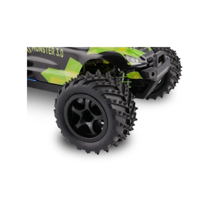 Overmax - samochód zdalnie sterowany X-MONSTER 3.0 1700 mAh Czarny/Zielony