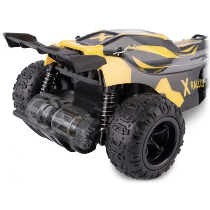 Overmax - Zdalnie sterowany samochód RC X-RALLY 2.0 1200 mAh Czarny/Żółty