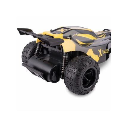 Overmax - Zdalnie sterowany samochód RC X-RALLY 2.0 1200 mAh Czarny/Żółty